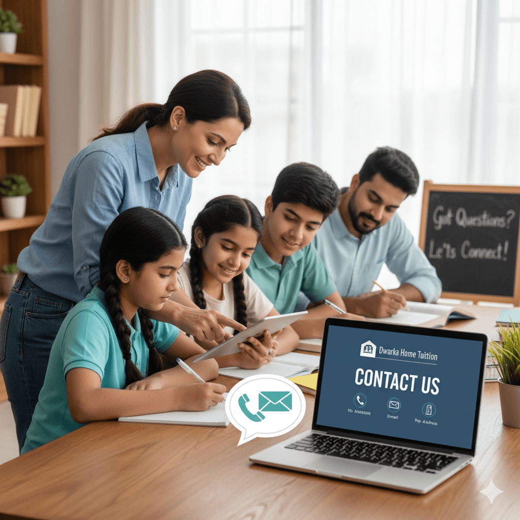 Contact Us - Dwarka Home Tuition